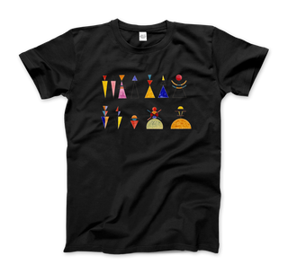 Kandinsky - The Great Gate of Kiev, 1928 Artwork T-Shirt-6