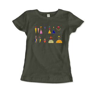 Kandinsky - The Great Gate of Kiev, 1928 Artwork T-Shirt-4