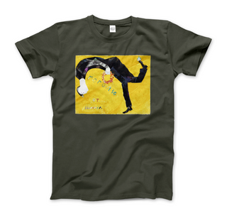 Marc Chagall - Homage to Gogol, 1917 Art T-Shirt-5