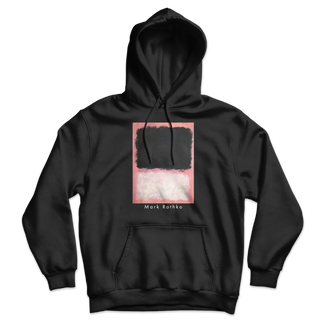 Mark Rothko - Untitled, Pink, Black and White Unisex Hoodie-4