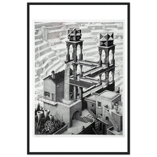 MC Escher Waterfall Art Poster-10