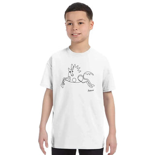 Pablo Picasso Horse Line Art T-Shirt-11