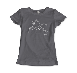 Pablo Picasso Horse Line Art T-Shirt-9