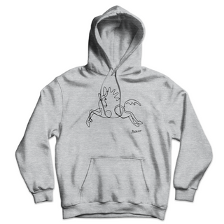 Picasso Horse Line Art Unisex Hoodie-2