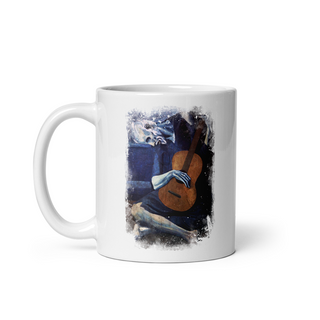 Picasso - The Old Guitarist Artwork Mug-0