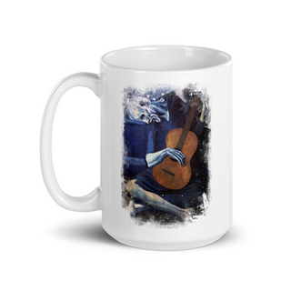 Picasso - The Old Guitarist Artwork Mug-4