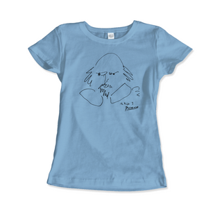 Picasso - William Shakespeare Portrait 1964 Art T-Shirt-6