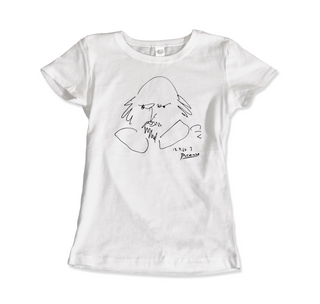 Picasso - William Shakespeare Portrait 1964 Art T-Shirt-2