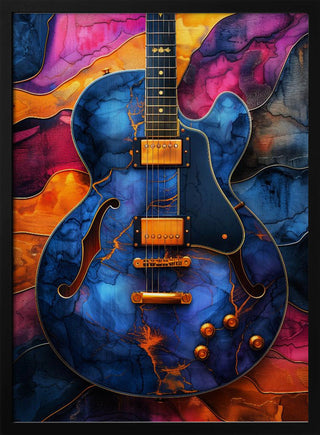 Music Guitar 5 Canvas Print-1