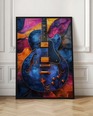 Music Guitar 5 Canvas Print-2