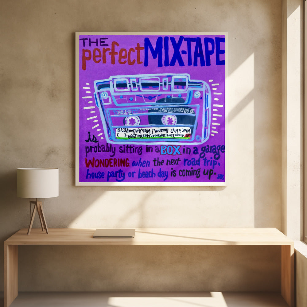 Mix Tape Canvas Print-1