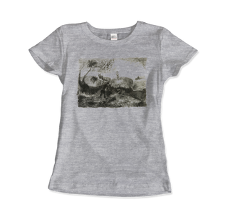 Pollock - Haymaking 1947 Artwork T-Shirt-6