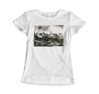 Pollock - Haymaking 1947 Artwork T-Shirt-3