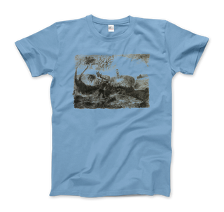 Pollock - Haymaking 1947 Artwork T-Shirt-7