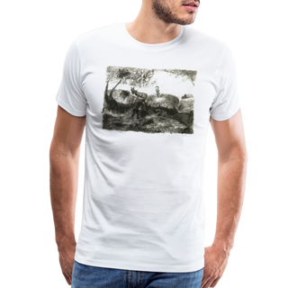 Pollock - Haymaking 1947 Artwork T-Shirt-1