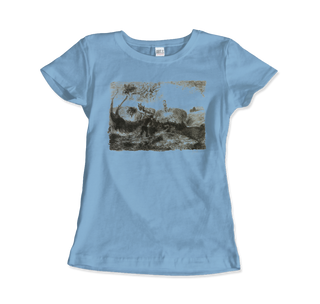 Pollock - Haymaking 1947 Artwork T-Shirt-8