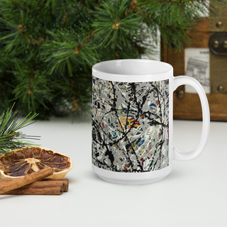 Pollock - Watery Paths 1947 Artwork Mug-8