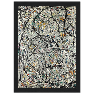 Pollock - Watery Paths 1947 Artwork Poster-0