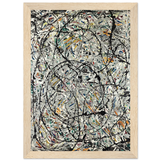 Pollock - Watery Paths 1947 Artwork Poster-3