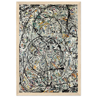 Pollock - Watery Paths 1947 Artwork Poster-8