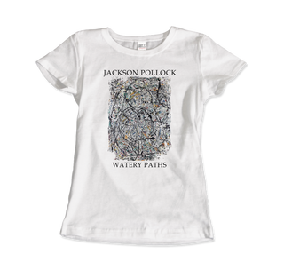 Pollock - Watery Paths 1947 Artwork T-Shirt-6