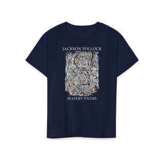 Pollock - Watery Paths 1947 Artwork T-Shirt-17