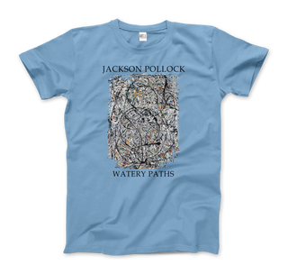 Pollock - Watery Paths 1947 Artwork T-Shirt-12