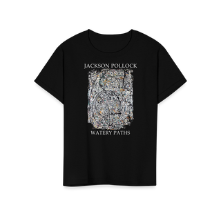 Pollock - Watery Paths 1947 Artwork T-Shirt-18