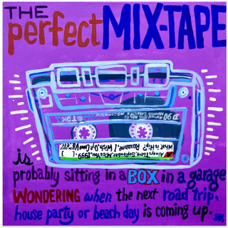 Mix Tape Canvas Print-2