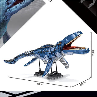 Prehistoric Mosasaurus 1859pcs-2