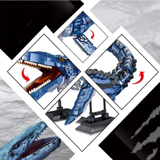 Prehistoric Mosasaurus 1859pcs-1