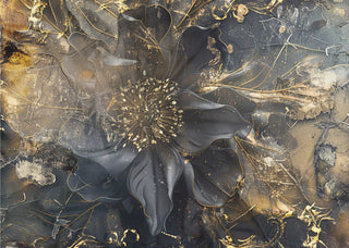 Wall art Flower Floral Art Illustration Wallart 045-3