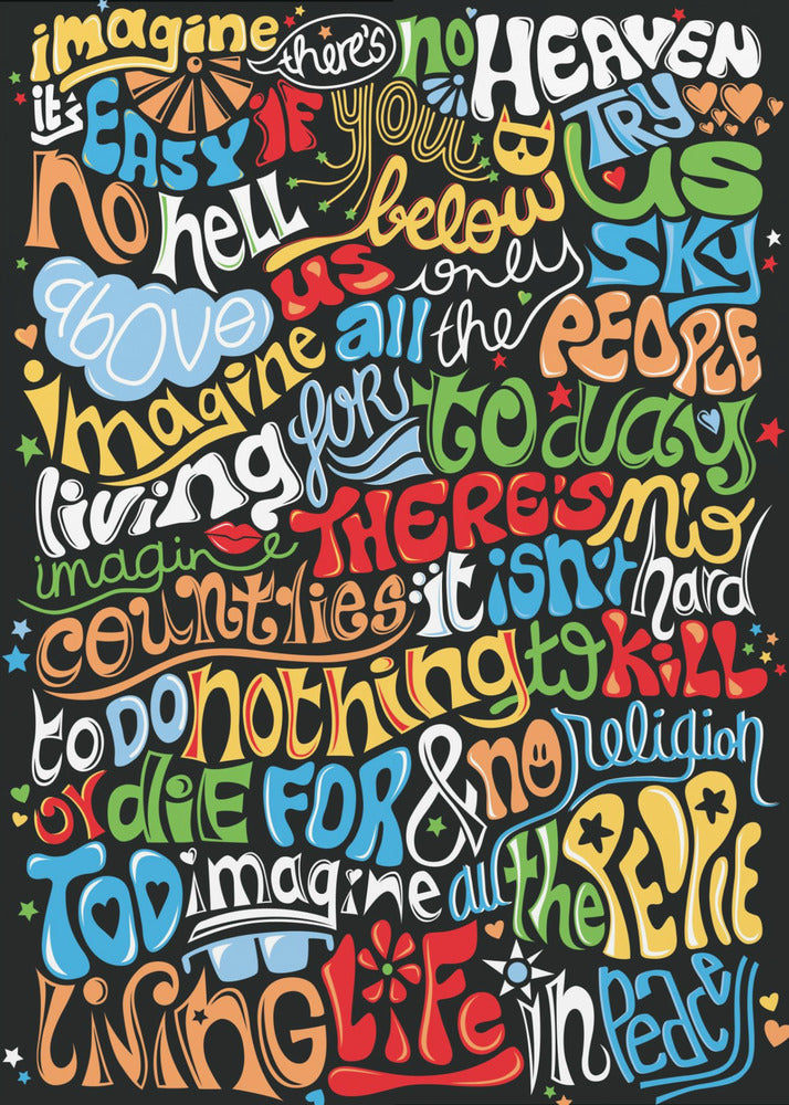 Imagine Canvas Print-1