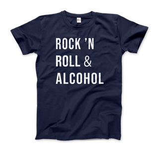 Rock'n Roll & Alcohol T-Shirt-7