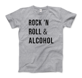 Rock'n Roll & Alcohol T-Shirt-9