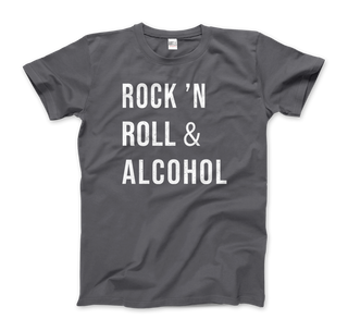 Rock'n Roll & Alcohol T-Shirt-6