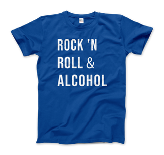 Rock'n Roll & Alcohol T-Shirt-8
