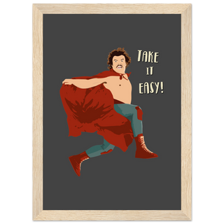Take It Easy, Nacho Libre, El Luchador Mascarado Movie Poster-2