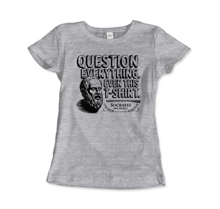 The Socratic Paradox: Question Everything T-Shirt-4