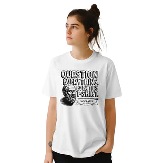 The Socratic Paradox: Question Everything T-Shirt-1