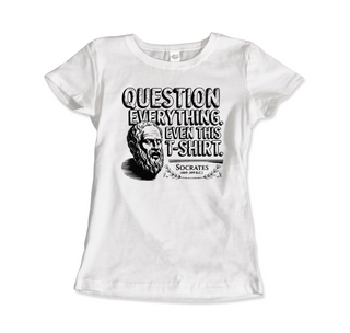 The Socratic Paradox: Question Everything T-Shirt-2
