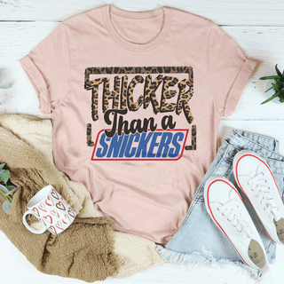Thicker Than A Snickers T-Shirt - Team Spirit Store USA 