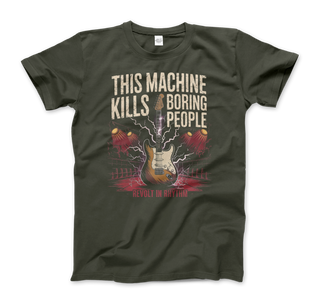 This Machine Kills Boring People T-Shirt-5