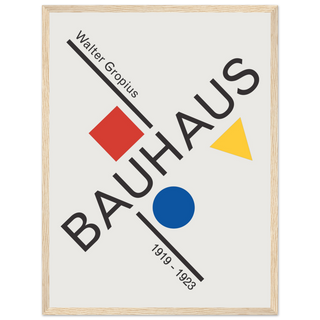 Walter Gropius Bauhaus Artwork Poster-10
