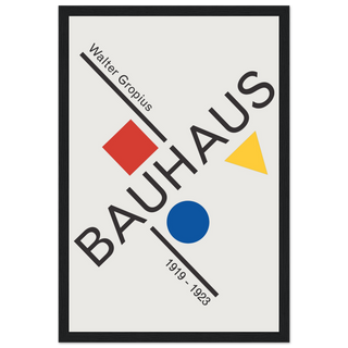 Walter Gropius Bauhaus Artwork Poster-6