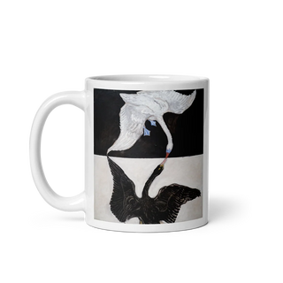 Hilma af Klint, The Swan No.1, 1915 art mug-0