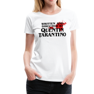 Written and Directed by Quentin Tarantino (Bloodstained) T-Shirt-2