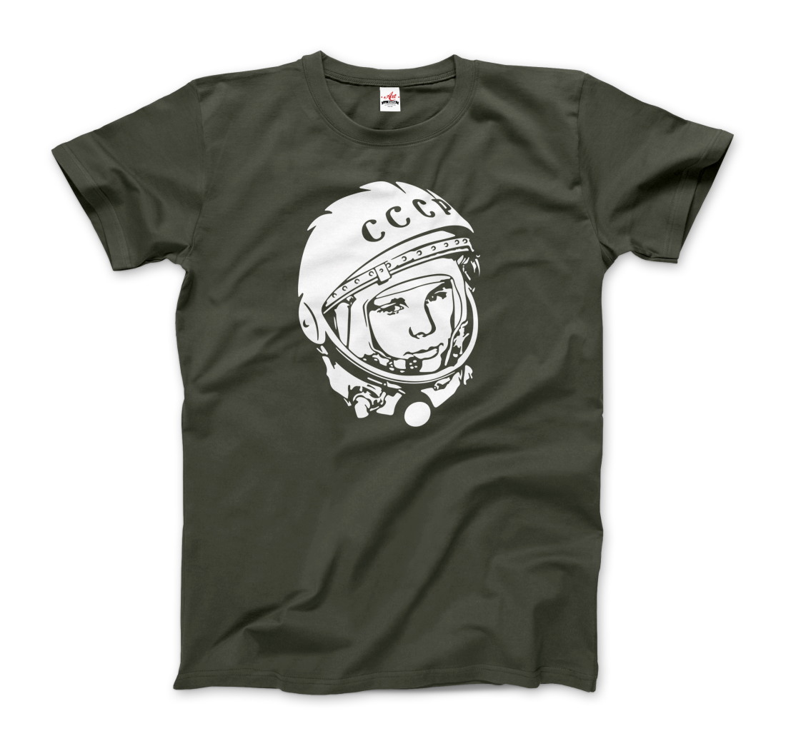 Yuri Gagarin CCCP Design T-Shirt-7