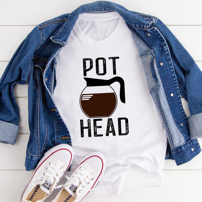 coffee pothead t shirt Pot Head Coffee T-Shirt – Team Spirit Store USA