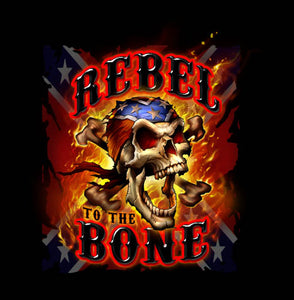 Rebel to the Bone 24x36 Premium Poster - Team Spirit Store USA 